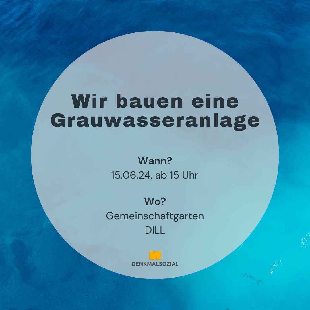 Wir bauen eine Grauwasseranlage