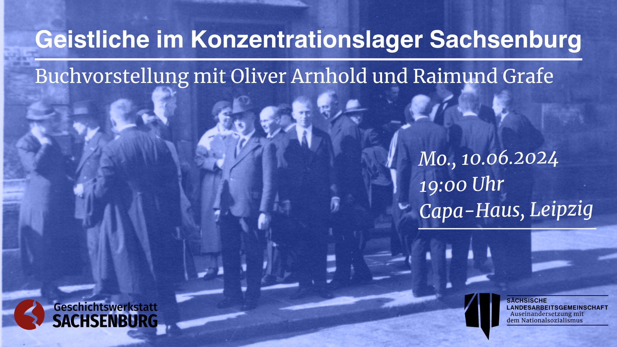 Buchvorstellung „Geistliche im Konzentrationslager Sachsenburg“ mit Oliver Arnhold (Autor) und Raimund Grafe