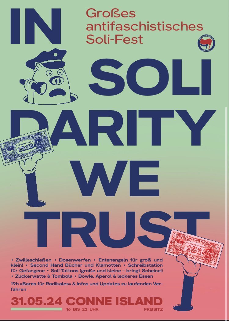 In Solidarity we trust! Antifaschistisches Soli-Fest