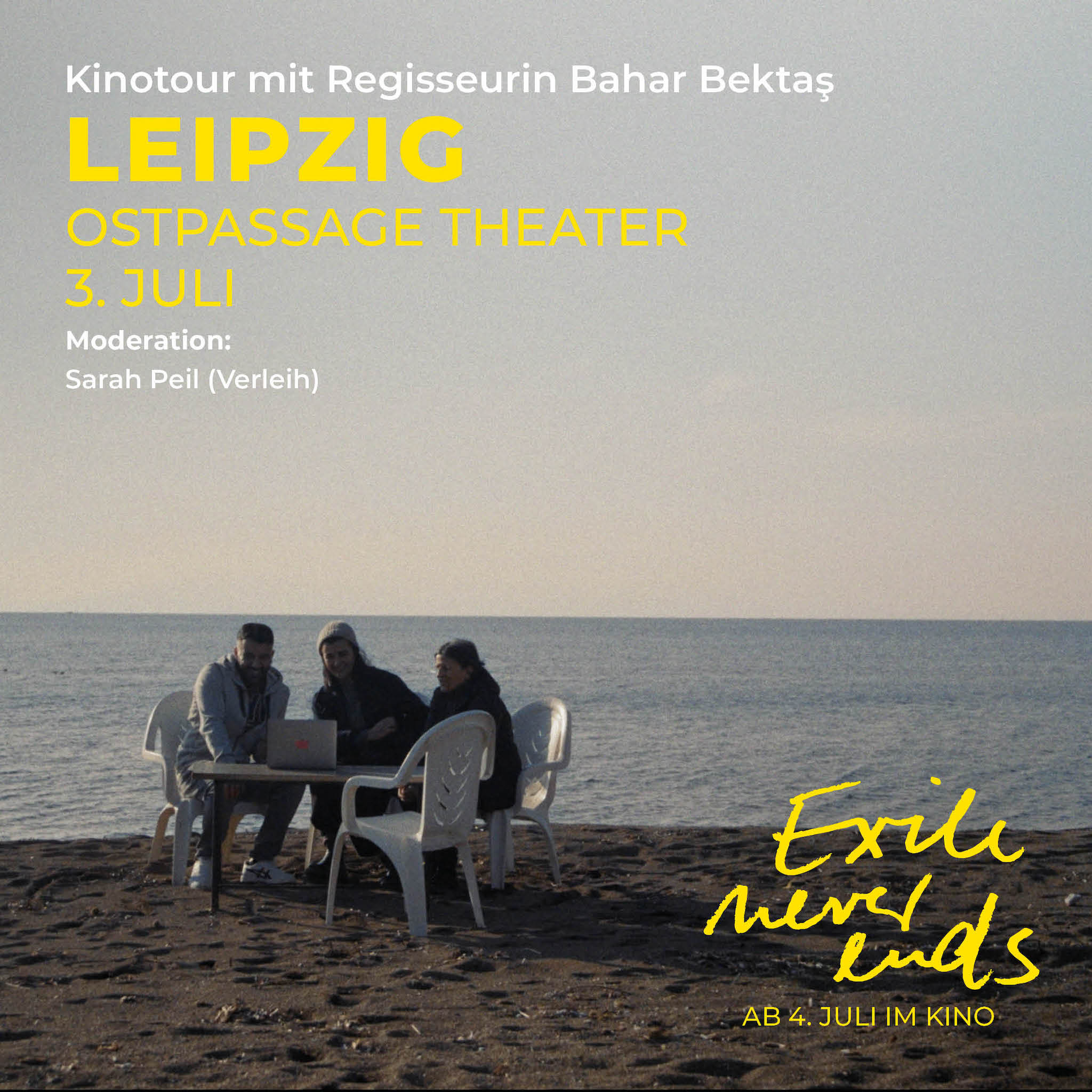 Kinotour "Exile Never Ends" - mit Regisseurin Bahar Bektaş