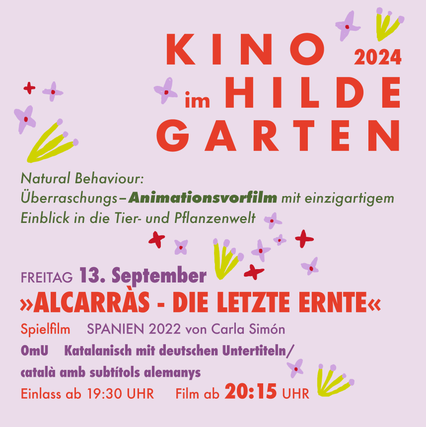 Open-Air Kino im Hildegarten "Alcarrás – die letzte Ernte"