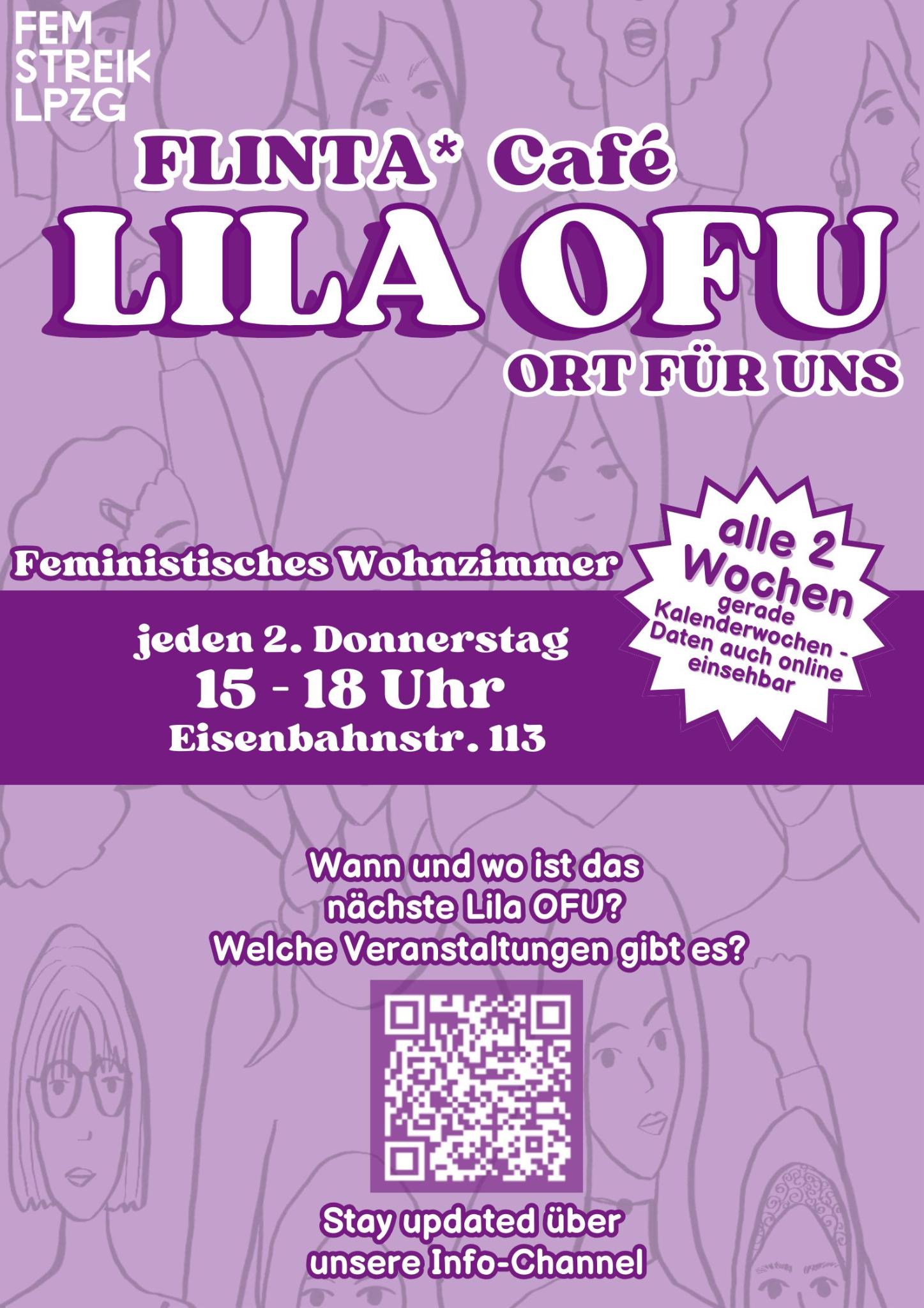 LilaOFU: FLINTA*-Nachbar*innencafé im Leipziger Osten