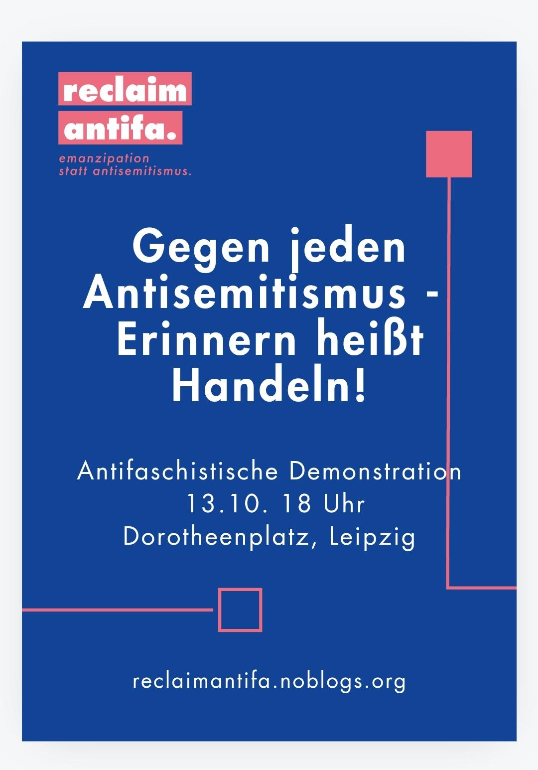 Gegen Jeden Antisemitismus - Erinnern heißt handeln