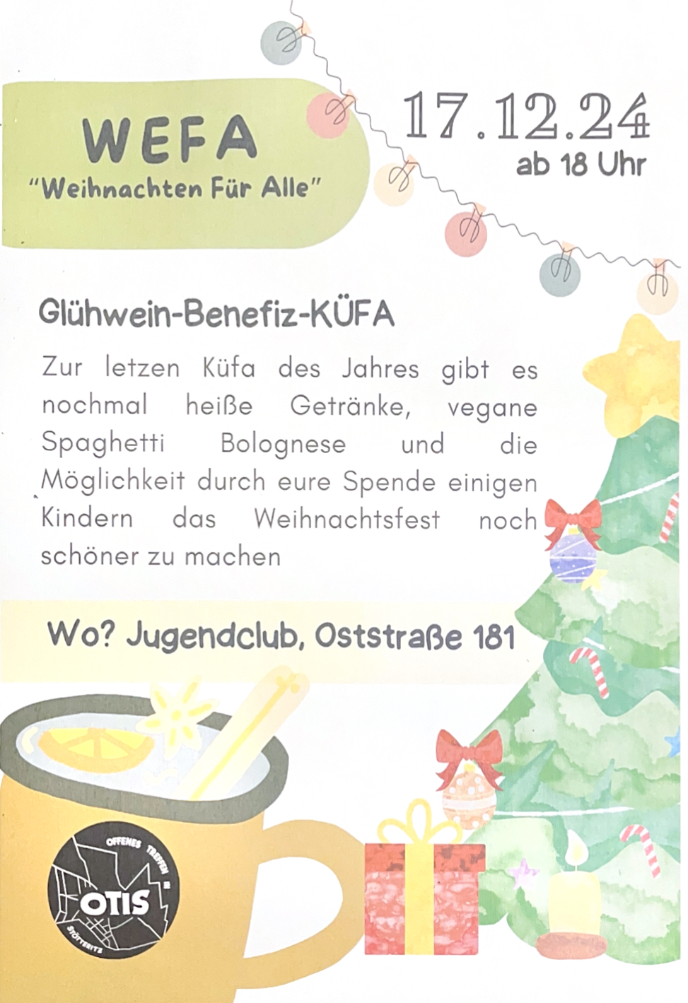 WEFA “Weihnachten für alle”