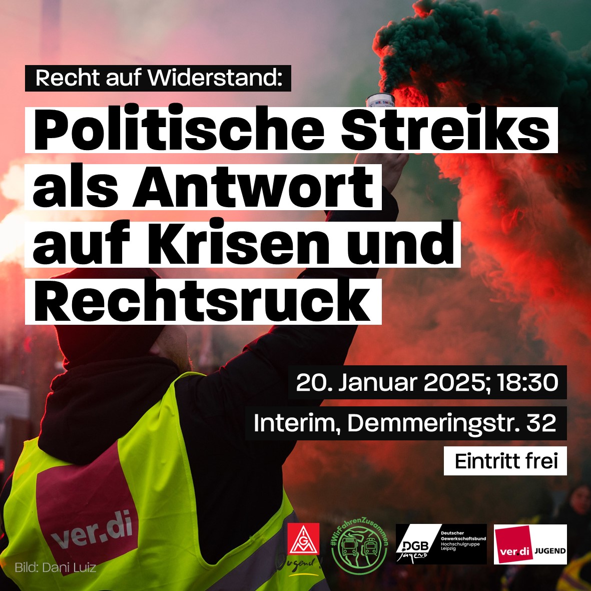 Recht auf Widerstand - Politische Streiks als Antwort auf Krisen und Rechtsruck?